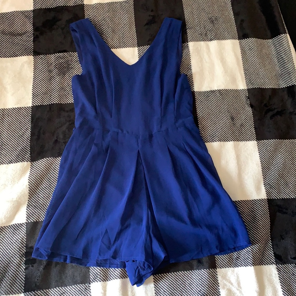 Women’s Blue romper